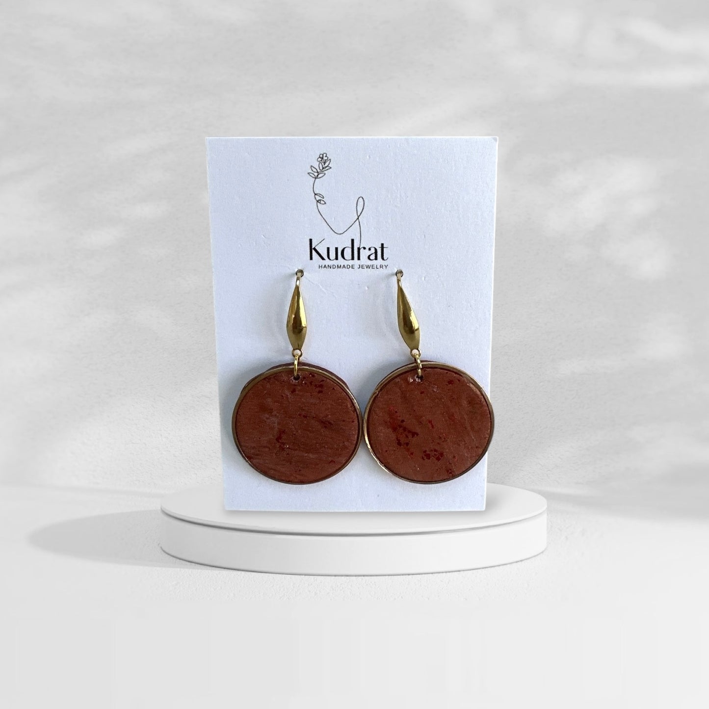 Mauve Taupe Circles
