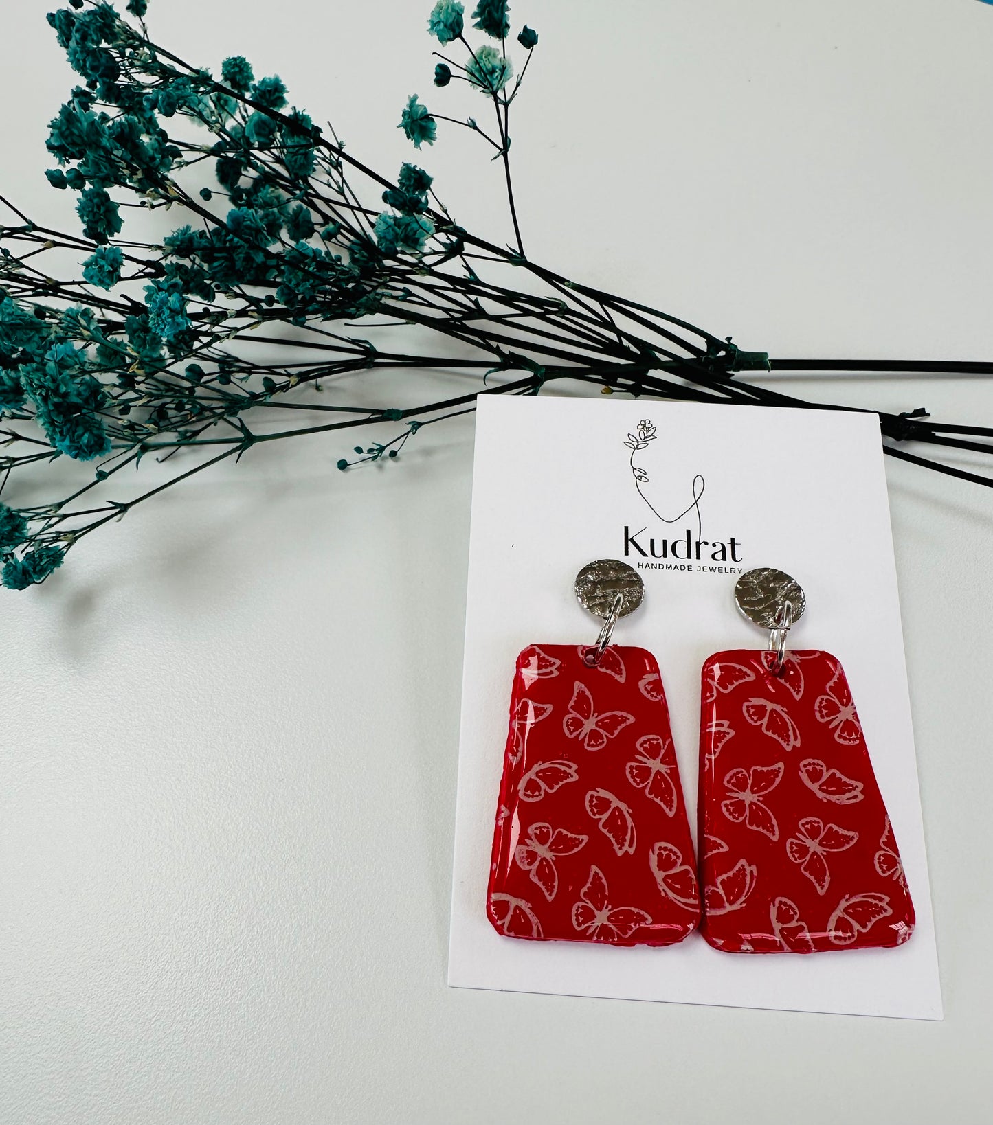 Scarlet Dangle Earrings