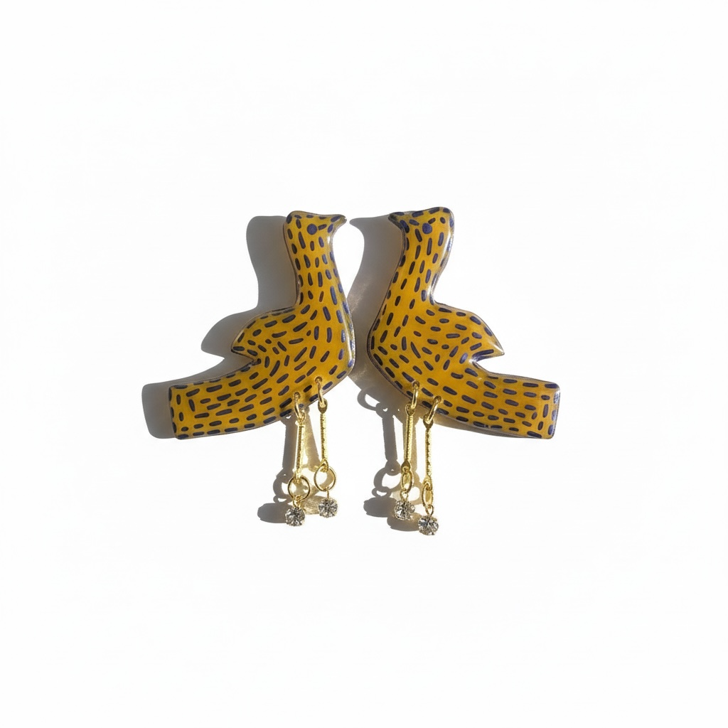 Kantha Flight Earrings