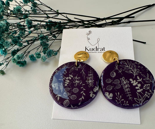 Floral Statement Earrings