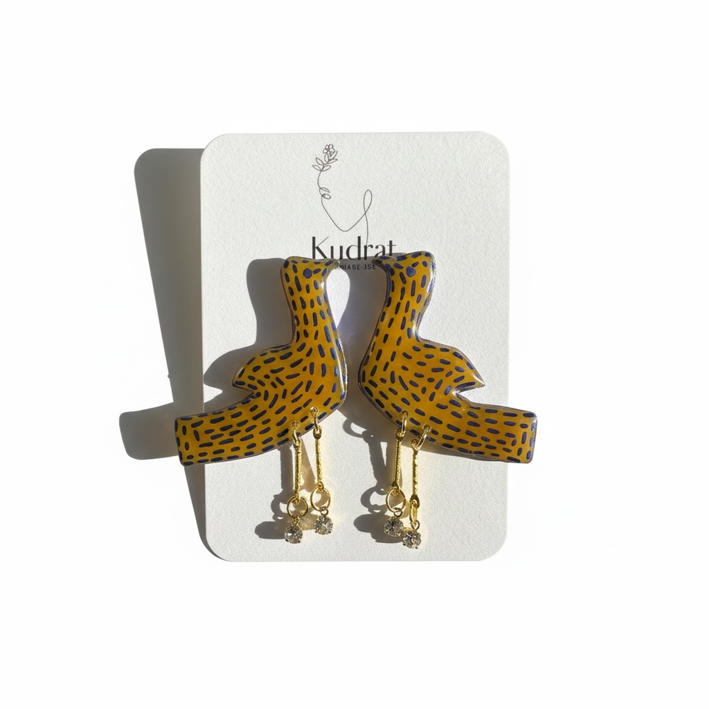 Kantha Flight Earrings