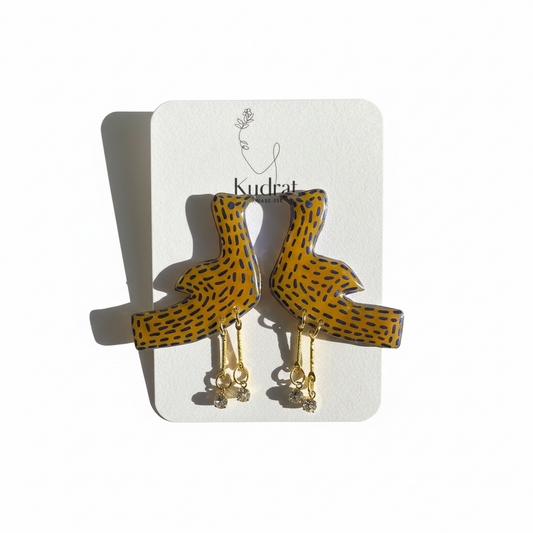 Kantha Flight Earrings