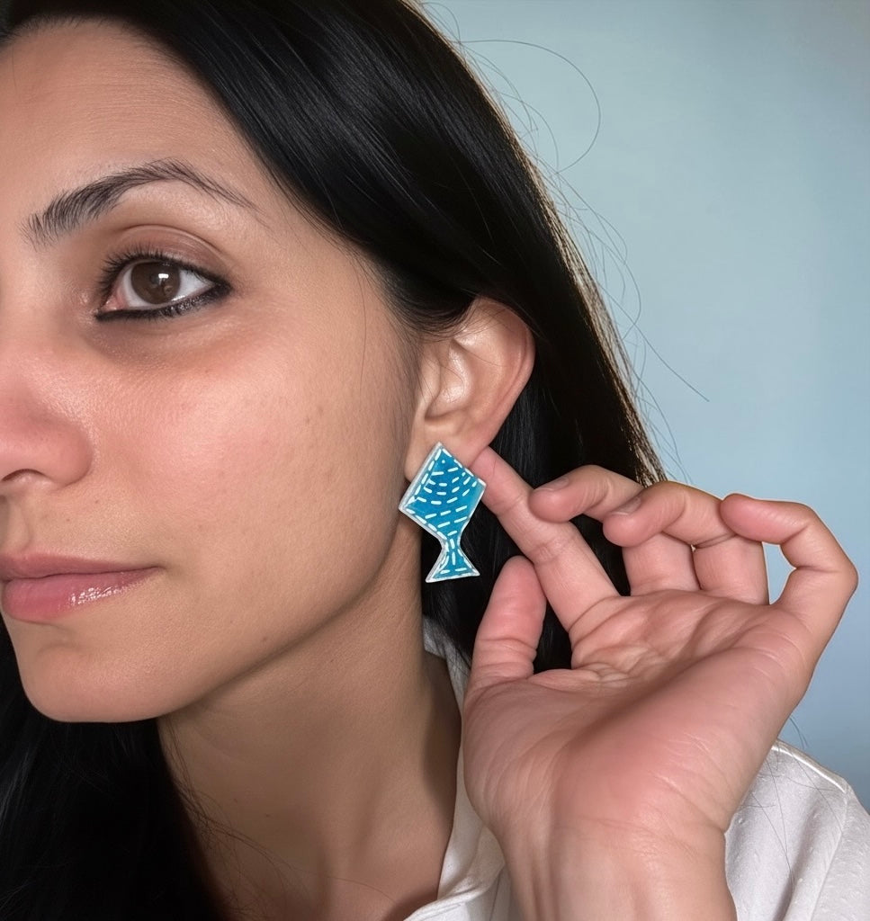 Mini Ocean Fish Studs