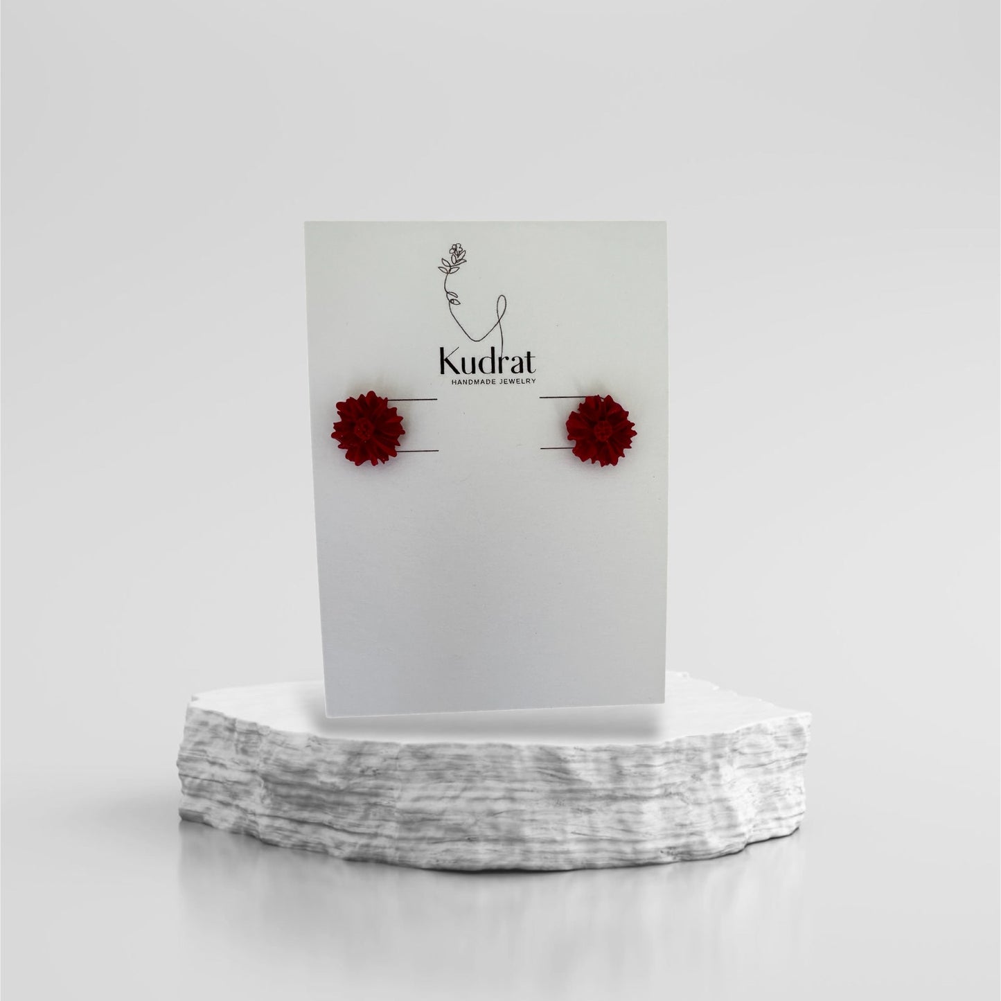 Crimson Studs