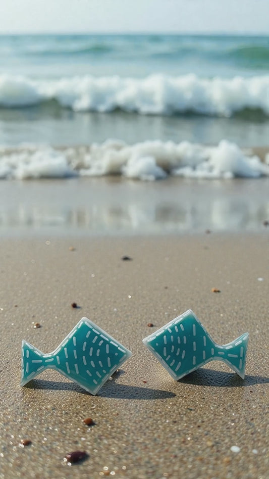 Mini Ocean Fish Studs